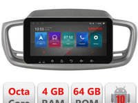 Navigatie dedicata Lenovo Kia Sorento 2015-2018 I-6528 4+64, Ecran QLED 10.33", Octacore, 4Gb RAM, 64Gb Memorie, 4G, 360, DSP, Carplay,Bluetooth