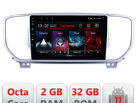 Navigatie dedicata Lenovo Kia Sportage 2016-2018 D-576, Octacore Qualcomm, 2Gb RAM, 32Gb Hdd, 4G, Qled, DSP, Carplay, Bluetooth