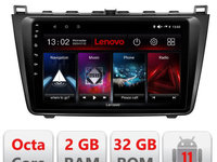 Navigatie dedicata Lenovo Mazda 6 D-012, Octacore Qualcomm, 2Gb RAM, 32Gb Hdd, 4G, Qled, DSP, Carplay, Bluetooth