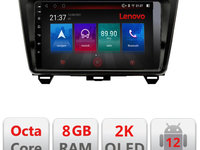 Navigatie dedicata Lenovo Mazda 6 M-012 Octacore, 8 Gb RAM, 128 Gb Hdd, 4G, Qled 2K, DSP, Carplay AA, 360,Bluetooth