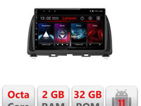 Navigatie dedicata Lenovo Mazda CX-5 2012-2015 D-212, Octacore Qualcomm, 2Gb RAM, 32Gb Hdd, 4G, Qled, DSP, Carplay, Bluetooth