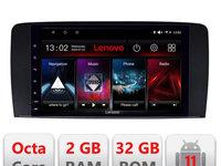 Navigatie dedicata Lenovo Mercedes Clasa R D-215, Octacore Qualcomm, 2Gb RAM, 32Gb Hdd, 4G, Qled, DSP, Carplay, Bluetooth