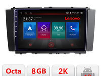 Navigatie dedicata Lenovo Mercedes CLK W209 Octacore, 8 Gb RAM, 128 Gb Hdd, 4G, Qled 2K, DSP, Carplay AA, 360,Bluetooth KIT-w209+EDT-E509-PRO-2K