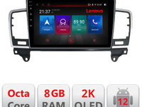 Navigatie dedicata Lenovo Mercedes ML W166 NTG4.5 M-W166 Octacore, 8 Gb RAM, 128 Gb Hdd, 4G, Qled 2K, DSP, Carplay AA, 360,Bluetooth