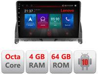 Navigatie dedicata Lenovo Mercedes W204 2008-2012 E-W204, Octacore, 4Gb RAM, 64Gb Hdd, 4G, Qled, 360, DSP, Carplay,Bluetooth