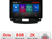 Navigatie dedicata Lenovo Mitsubishi Outlander 2010 N-056, Ecran 2K QLED 13",Octacore,8Gb RAM,128Gb Hdd,4G,360,DSP,Carplay,Bluetooth