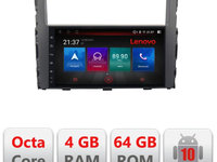 Navigatie dedicata Lenovo Mitsubishi Pajero E-452, Octacore, 4Gb RAM, 64Gb Hdd, 4G, Qled, 360, DSP, Carplay,Bluetooth