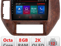Navigatie dedicata Lenovo Nissan Patrol Octacore, 8 Gb RAM, 128 Gb Hdd, 4G, Qled 2K, DSP, Carplay AA, 360,Bluetooth