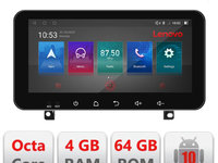 Navigatie dedicata Lenovo Opel Astra H 2006-2015 Android radio gps internet 4+64, Ecran QLED 10.33", Octacore, 4Gb RAM, 64Gb Memorie, 4G, 360, DSP, Carplay,Bluetooth