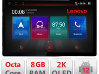 Navigatie dedicata Lenovo Seat Leon 2005-2012 N-leon05, Ecran 2K QLED 13",Octacore,8Gb RAM,128Gb Hdd,4G,360,DSP,Carplay,Bluetooth