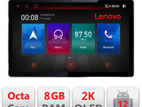Navigatie dedicata Lenovo Skoda Octavia 3 N-279, Ecran 2K QLED 13",Octacore,8Gb RAM,128Gb Hdd,4G,360,DSP,Carplay,Bluetooth