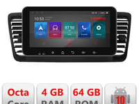 Navigatie dedicata Lenovo Subaru Outback Legacy I-SU02 4+64, Ecran QLED 10.33", Octacore, 4Gb RAM, 64Gb Memorie, 4G, 360, DSP, Carplay,Bluetooth