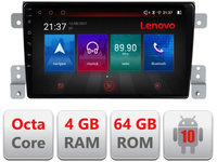 Navigatie dedicata Lenovo Suzuki Grand Vitara Old E-053, Octacore, 4Gb RAM, 64Gb Hdd, 4G, Qled, 360, DSP, Carplay,Bluetooth