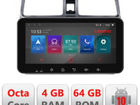 Navigatie dedicata Lenovo Suzuki Swift 2003-2010 I-SWIFT 4+64, Ecran QLED 10.33", Octacore, 4Gb RAM, 64Gb Memorie, 4G, 360, DSP, Carplay,Bluetooth