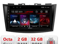 Navigatie dedicata Lenovo Suzuki Swift 2011-2019 D-179, Octacore Qualcomm, 2Gb RAM, 32Gb Hdd, 4G, Qled, DSP, Carplay, Bluetooth