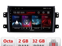 Navigatie dedicata Lenovo Suzuki SX4 2006-2013 D-124, Octacore Qualcomm, 2Gb RAM, 32Gb Hdd, 4G, Qled, DSP, Carplay, Bluetooth