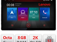 Navigatie dedicata Lenovo Suzuki SX4 2006-2013 N-124, Ecran 2K QLED 13",Octacore,8Gb RAM,128Gb Hdd,4G,360,DSP,Carplay,Bluetooth