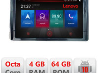 Navigatie dedicata Lenovo Toyota 2DIN E-TY2DIN, Octacore, 4Gb RAM, 64Gb Hdd, 4G, Qled, 360, DSP, Carplay,Bluetooth