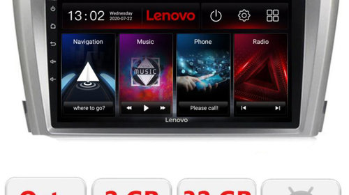 Navigatie dedicata Lenovo Toyota Avensis 2009