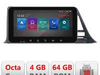 Navigatie dedicata Lenovo Toyota CH-R low I-CH-R-A4 +64, Ecran QLED 10.33", Octacore, 4Gb RAM, 64Gb Memorie, 4G, 360, DSP, Carplay,Bluetooth