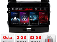 Navigatie dedicata Lenovo Toyota Land Cruiser L200 D-381, Octacore Qualcomm, 2Gb RAM, 32Gb Hdd, 4G, Qled, DSP, Carplay, Bluetooth