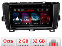 Navigatie dedicata Lenovo Toyota Prius 2009-2014 D-TY39, Octacore Qualcomm, 2Gb RAM, 32Gb Hdd, 4G, Qled, DSP, Carplay, Bluetooth