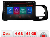 Navigatie dedicata Lenovo Volvo S60 2008-2014 E-s60-08, Octacore, 4Gb RAM, 64Gb Hdd, 4G, Qled, 360, DSP, Carplay,Bluetooth