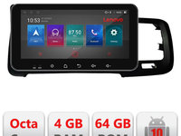 Navigatie dedicata Lenovo Volvo S60 2008-2014 I-s60-08 4+64, Ecran QLED 10.33", Octacore, 4Gb RAM, 64Gb Memorie, 4G, 360, DSP, Carplay,Bluetooth