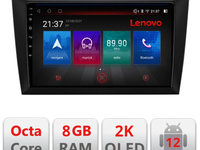 Navigatie dedicata Lenovo VW Golf6 2009-2013 M-GOLF6 Octacore, 8 Gb RAM, 128 Gb Hdd, 4G, Qled 2K, DSP, Carplay AA, 360,Bluetooth