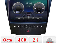 Navigatie dedicata Lexus GS-04 2004-2011 C- GS-04 Android Octa Core Ecran 2K QLED GPS 4G 4+32GB 360 kit-gs-04+EDT-E409-2K