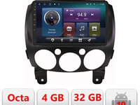 Navigatie dedicata Mazda 2 2007-2013 Android radio gps internet Octa core 4+32 Kit-mazda 2+EDT-E409
