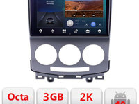 Navigatie dedicata Mazda 5 2005-2010 B-MZ22 Android Ecran 2K QLED octa core 3+32 carplay android auto KIT-MZ22+EDT-E309V3-2K