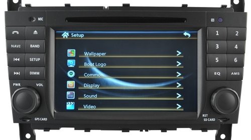 NAVIGATIE DEDICATA MERCEDES-BENZ CLASA C CLC W203 G CLASS W467 DVD GPS