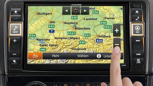 Navigatie Dedicata Mercedes Benz Ml W164 Gl X164 Alpine Style X80 DVD