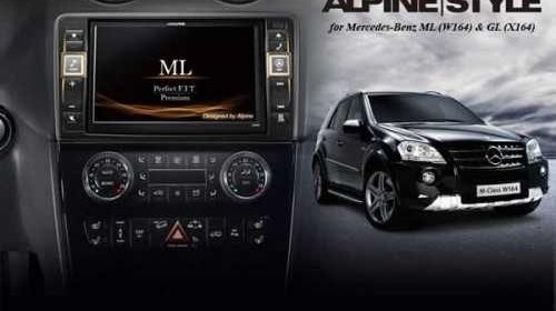 Navigatie Dedicata Mercedes Benz Ml W164 Gl X164 Alpine Style X80 DVD