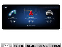 Navigatie dedicata Mercedes C W204 2012-2014 NTG4.5 ecran de 12.3" Android gps 4G 4+64 1920x720