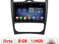 Navigatie dedicata Mercedes CLK facelift Android radio gps internet Lenovo Octa Core 8+128 LTE Kit-facelift+EDT-E609