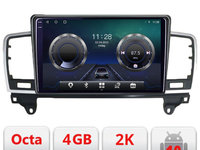 Navigatie dedicata Mercedes ML W166 NTG4.5 C-W166 Android Octa Core Ecran 2K QLED GPS 4G 4+32GB 360 KIT-w166+EDT-E409-2K