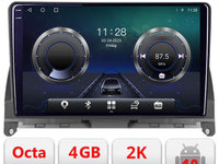 Navigatie dedicata Mercedes W204 2008-2012 C-W204 Android Octa Core Ecran 2K QLED GPS 4G 4+32GB 360 KIT-W204+EDT-E409-2K