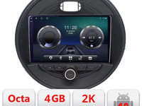 Navigatie dedicata Mini 2015-2019 masini fara ecran color de fabrica Android Octa Core Ecran 2K QLED GPS 4G 4+32GB 360 KIT-mini-04+EDT-E409-2K