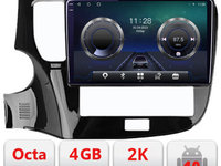 Navigatie dedicata Mitsubishi Oultander 2020- C-1230-20 Android Octa Core Ecran 2K QLED GPS 4G 4+32GB 360 kit-1230-20+EDT-E410-2K