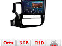 Navigatie dedicata Mitsubishi Outlander 2014- B-1230 Android Ecran QLED octa core 3+32 carplay android auto KIT-1230+EDT-E310V3