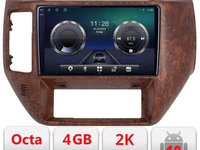 Navigatie dedicata Nissan Patrol Android Octa Core Ecran 2K QLED GPS 4G 4+32GB 360 KIT-patrol+EDT-E409-2K