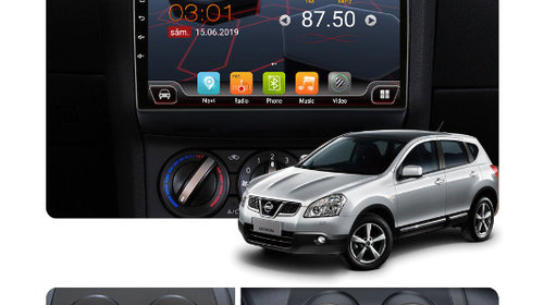 Navigatie dedicata Nissan Qashqai 2006-2013 cu Android