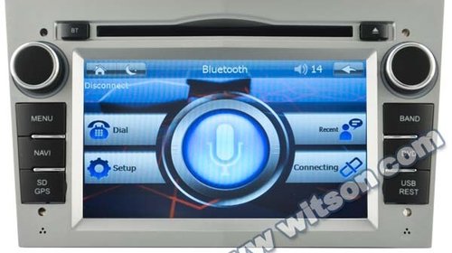 NAVIGATIE DEDICATA OPEL ASTRA CORSA ZAFIRA WITSON W2-D9828LS SILVER