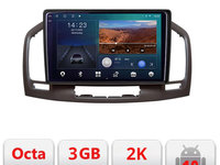 Navigatie dedicata Opel Insignia 2009-2013 B-114 Android Ecran 2K QLED octa core 3+32 carplay android auto KIT-114+EDT-E309V3-2K