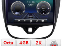 Navigatie dedicata Opel Karl 2017- C-karl Android Octa Core Ecran 2K QLED GPS 4G 4+32GB 360 kit-karl+EDT-E410-2K