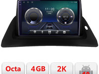 Navigatie dedicata Renault Kangoo Android Octa Core Ecran 2K QLED GPS 4G 4+32GB 360 kit-Kangoo+EDT-E409-2K