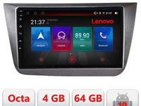 Navigatie dedicata Seat Altea 2005-2014 Android radio gps internet Lenovo Octa Core 4+64 LTE Kit-altea+EDT-E509-PRO