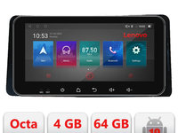 Navigatie dedicata Skoda Kamiq 2019- Android radio gps internet Lenovo Octa Core 4+64 LTE ecran de 10.33' wide Kit-kamiq+EDT-E511-PRO